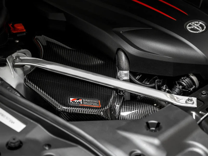 AWE Tuning 2020+ Toyota GR Supra S-FLO Carbon Intake Lid - Additional View 7