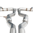 Load image into Gallery viewer, AWE Tuning 2020 Toyota Supra A90 Track Edition Exhaust - 5in Chrome Silver Tips - Additional View 7