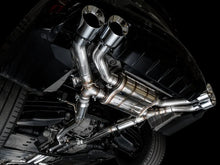 Load image into Gallery viewer, AWE Tuning 2021+ Cadillac CT4-V Blackwing SwitchPath Exhaust - Chrome Silver Tips - Side View