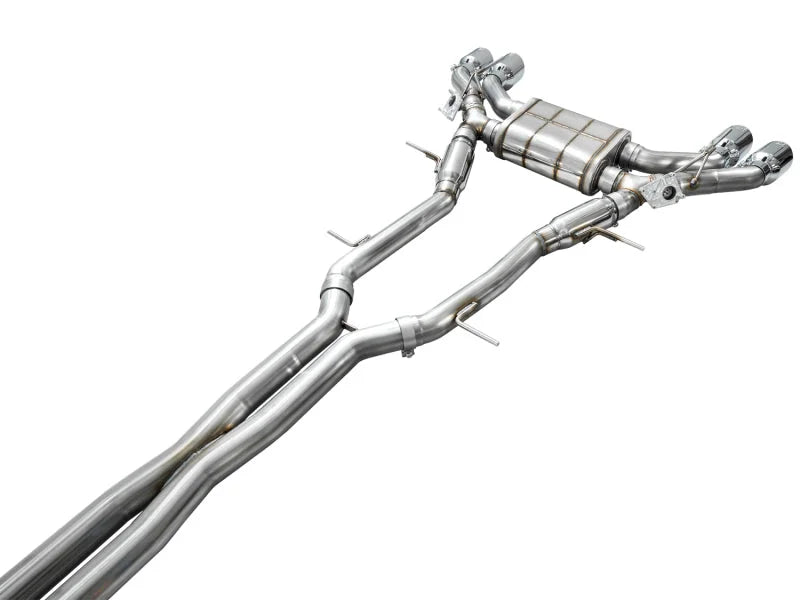 AWE Tuning 2021+ Cadillac CT4-V Blackwing SwitchPath Exhaust - Chrome Silver Tips - Additional View 11