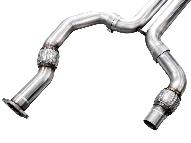 AWE Tuning 2021+ Cadillac CT4-V Blackwing SwitchPath Exhaust - Chrome Silver Tips - Additional View 14