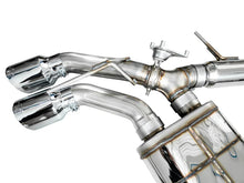 Load image into Gallery viewer, AWE Tuning 2021+ Cadillac CT4-V Blackwing SwitchPath Exhaust - Chrome Silver Tips - Additional View 16