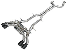 Load image into Gallery viewer, AWE Tuning 2021+ Cadillac CT4-V Blackwing SwitchPath Exhaust - Diamond Black Tips - Main Product View
