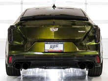 Load image into Gallery viewer, AWE Tuning 2021+ Cadillac CT4-V Blackwing SwitchPath Exhaust - Diamond Black Tips - Side View