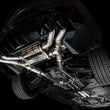 Load image into Gallery viewer, AWE Tuning 2021+ Cadillac CT4-V Blackwing SwitchPath Exhaust - Diamond Black Tips - Back View