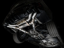 Load image into Gallery viewer, AWE Tuning 2021+ Cadillac CT4-V Blackwing SwitchPath Exhaust - Diamond Black Tips - Back View