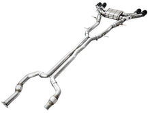 Load image into Gallery viewer, AWE Tuning 2021+ Cadillac CT4-V Blackwing SwitchPath Exhaust - Diamond Black Tips - Additional View 14