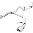 Load image into Gallery viewer, AWE Tuning 2021+ Ford Bronco 0FG Dual Rear Exit Exhaust w/Chrome Silver Tips &amp; Bash Guard - Main Product View