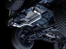 Load image into Gallery viewer, AWE Tuning 2021+ Ford Bronco 0FG Dual Rear Exit Exhaust w/Chrome Silver Tips &amp; Bash Guard - Side View