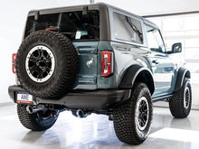 Load image into Gallery viewer, AWE Tuning 2021+ Ford Bronco 0FG Dual Rear Exit Exhaust w/Chrome Silver Tips &amp; Bash Guard - Additional View 5