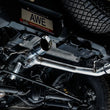 Load image into Gallery viewer, AWE Tuning 2021+ Ford Bronco 0FG Dual Rear Exit Exhaust w/Chrome Silver Tips &amp; Bash Guard - Additional View 6