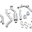 Load image into Gallery viewer, AWE Tuning 2021+ Ford Bronco 0FG Dual Rear Exit Exhaust w/Chrome Silver Tips &amp; Bash Guard - Additional View 9