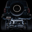 Load image into Gallery viewer, AWE Tuning 2021+ Ford Bronco 0FG Dual Rear Exit Exhaust w/Diamond Black Tips &amp; Bash Guard - Back View