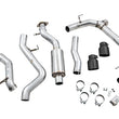 Load image into Gallery viewer, AWE Tuning 2021+ Ford Bronco 0FG Dual Rear Exit Exhaust w/Diamond Black Tips &amp; Bash Guard - Additional View 6