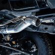 Load image into Gallery viewer, AWE Tuning 2021+ Ford Bronco 0FG Exhaust (No Tips) w/ Bash Guard - Back View