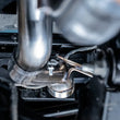 Load image into Gallery viewer, AWE Tuning 2021+ Ford Bronco 0FG Exhaust (No Tips) w/ Bash Guard - Installation View
