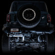 Load image into Gallery viewer, AWE Tuning 2021+ Ford Bronco 0FG Single Rear Exit Exhaust w/Chrome Silver Tip &amp; Bash Guard - Side View