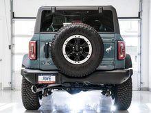 Load image into Gallery viewer, AWE Tuning 2021+ Ford Bronco 0FG Single Rear Exit Exhaust w/Chrome Silver Tip &amp; Bash Guard - Additional View 8