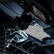 Load image into Gallery viewer, AWE Tuning 2021+ Ford Bronco 0FG Single Rear Exit Exhaust w/Diamond Black Tip &amp; Bash Guard - Additional View 5