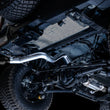 Load image into Gallery viewer, AWE Tuning 2021+ Ford Bronco 0FG Single Rear Exit Exhaust w/Diamond Black Tip &amp; Bash Guard - Additional View 7