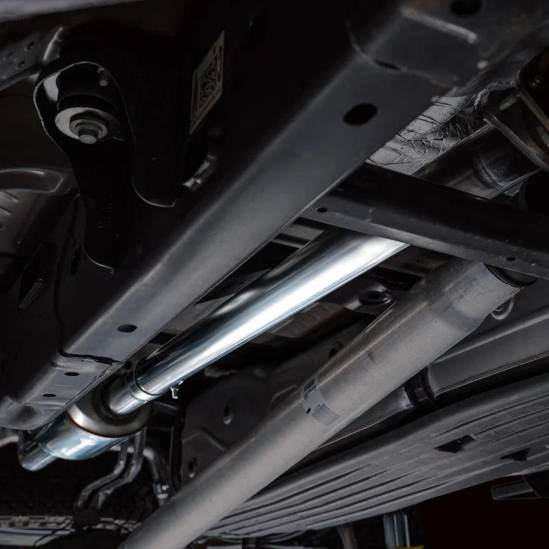 AWE Tuning 2021+ Ford F-150 Tremor (w/ Bumper Cutouts) 0FG Non-Resonated Catback -Diamond Black Tips - Additional View 6