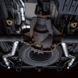 Load image into Gallery viewer, AWE Tuning 2021+ Ford F-150 Tremor (w/ Bumper Cutouts) 0FG Resonated Catback - Diamond Black Tips - Additional View 6