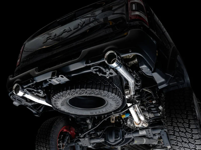 AWE Tuning 2021 RAM 1500 TRX 0FG Cat-Back Exhaust - Chrome Silver Tips - Additional View 5