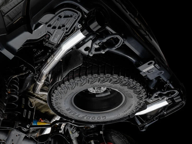 AWE Tuning 2021 RAM 1500 TRX 0FG Cat-Back Exhaust - Diamond Black Tips - Additional View 6