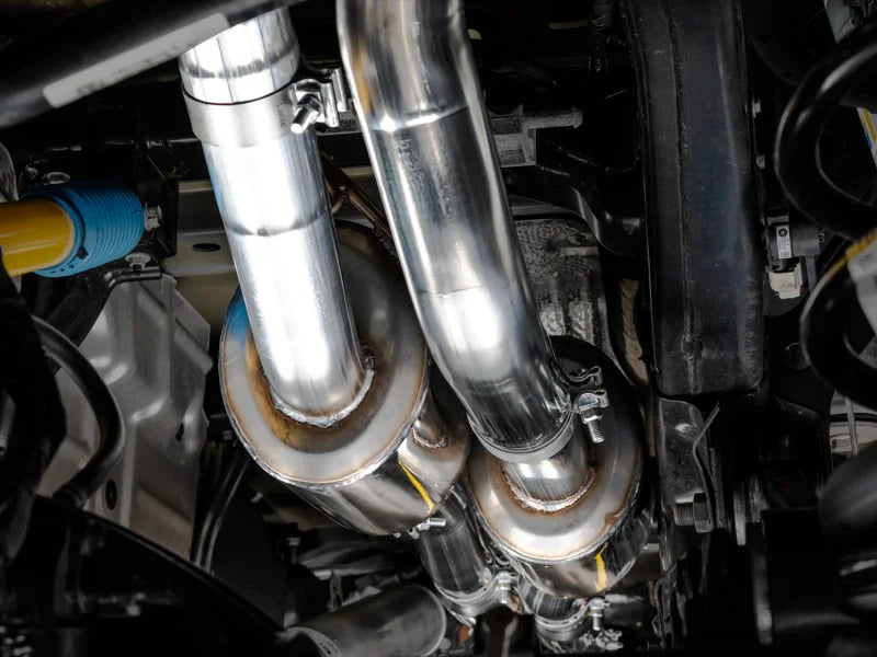 AWE Tuning 2021 RAM 1500 TRX 0FG Cat-Back Exhaust - Diamond Black Tips - Additional View 7