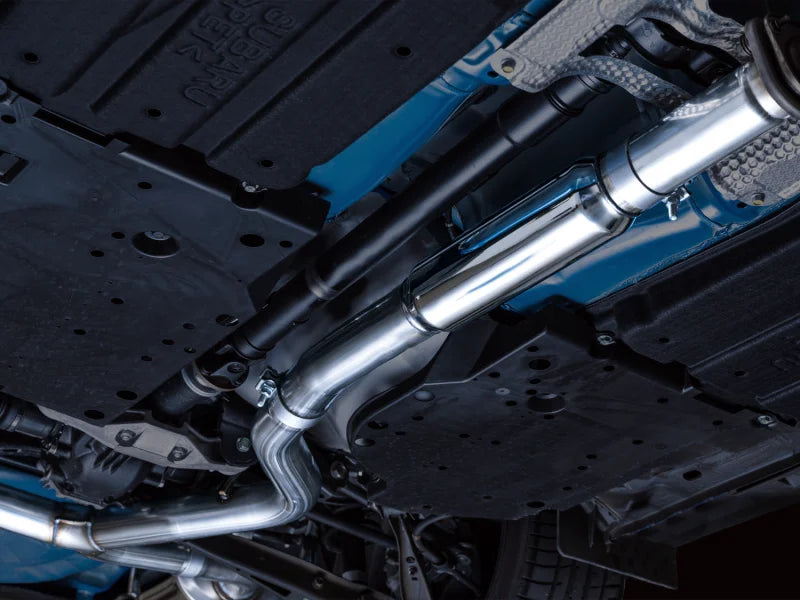 AWE Tuning 2022+ VB Subaru WRX Touring Edition Exhaust - Chrome Silver Tips - Additional View 9