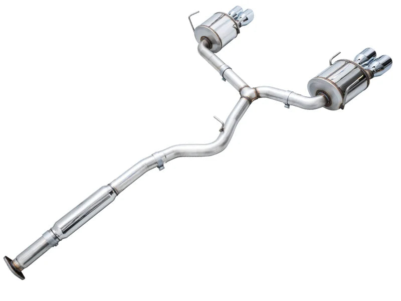 AWE Tuning 2022+ VB Subaru WRX Touring Edition Exhaust - Chrome Silver Tips - Additional View 13