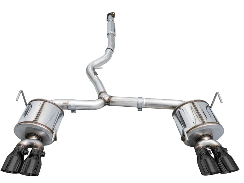 AWE Tuning 2022+ VB Subaru WRX Touring Edition Exhaust - Diamond Black Tips - Additional View 15