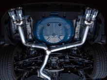 Load image into Gallery viewer, AWE Tuning 2022+ VB Subaru WRX Track Edition Exhaust - Chrome Silver Tips - Side View