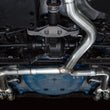 Load image into Gallery viewer, AWE Tuning 2022+ VB Subaru WRX Track Edition Exhaust - Chrome Silver Tips - Back View