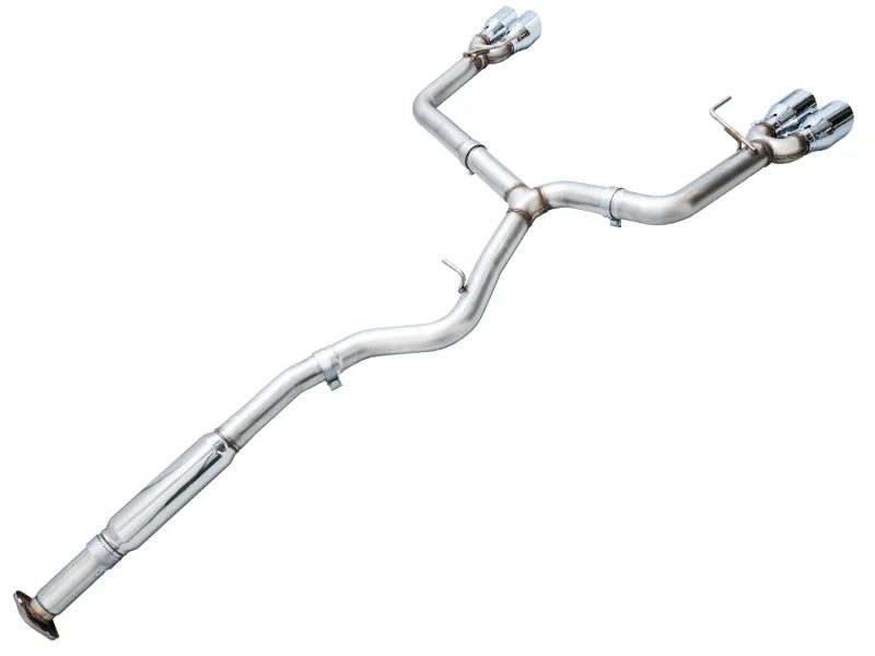 AWE Tuning 2022+ VB Subaru WRX Track Edition Exhaust - Chrome Silver Tips - Additional View 13