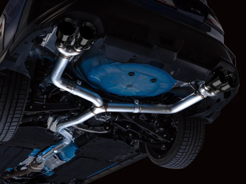 AWE Tuning 2022+ VB Subaru WRX Track Edition Exhaust - Diamond Black Tips - Additional View 5