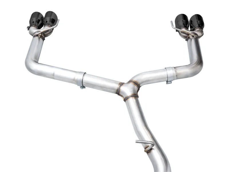 AWE Tuning 2022+ VB Subaru WRX Track Edition Exhaust - Diamond Black Tips - Additional View 12