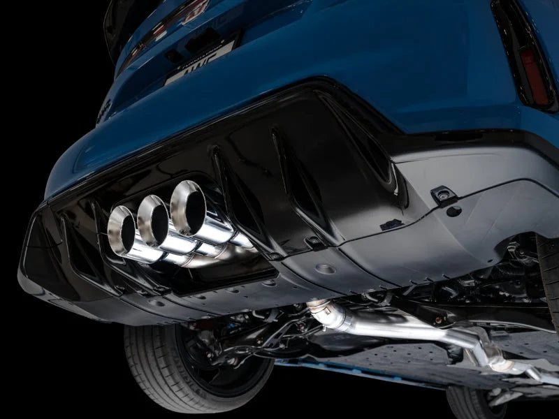 AWE Tuning 2023 Honda Civic Type R FL5 Touring Edition Exhaust w/ Triple Chrome Silver Tips - Additional View 8