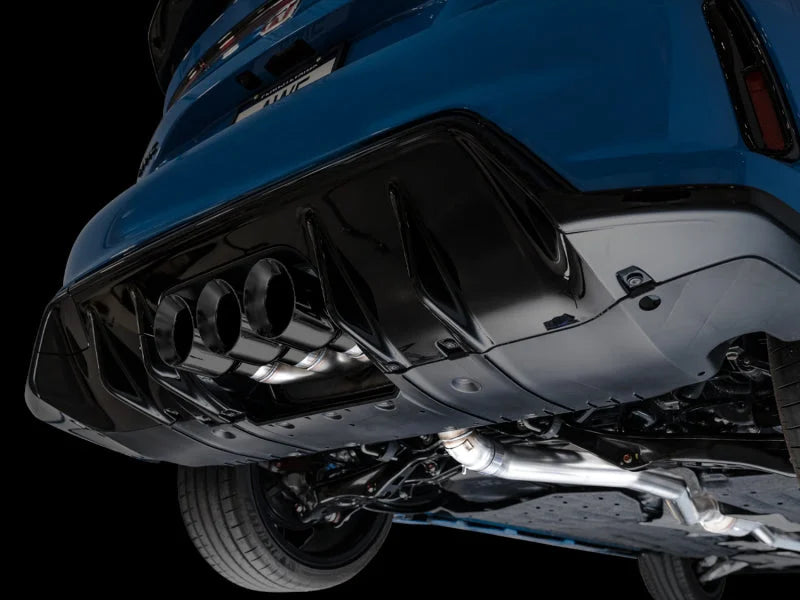 AWE Tuning 2023 Honda Civic Type R FL5 Touring Edition Exhaust w/ Triple Diamond Black Tips - Additional View 6