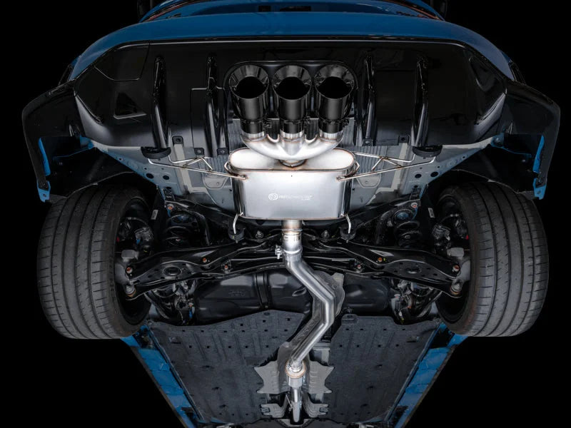 AWE Tuning 2023 Honda Civic Type R FL5 Touring Edition Exhaust w/ Triple Diamond Black Tips - Additional View 11