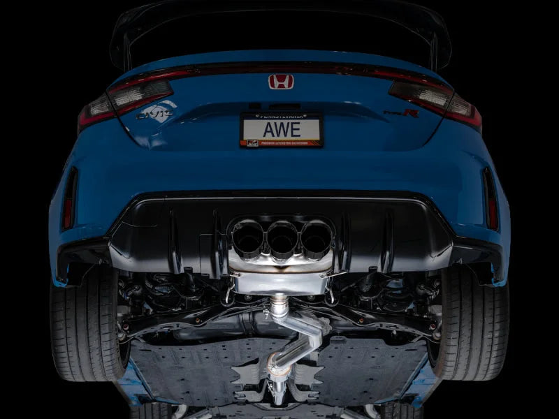 AWE Tuning 2023 Honda Civic Type R FL5 Touring Edition Exhaust w/ Triple Diamond Black Tips - Additional View 16
