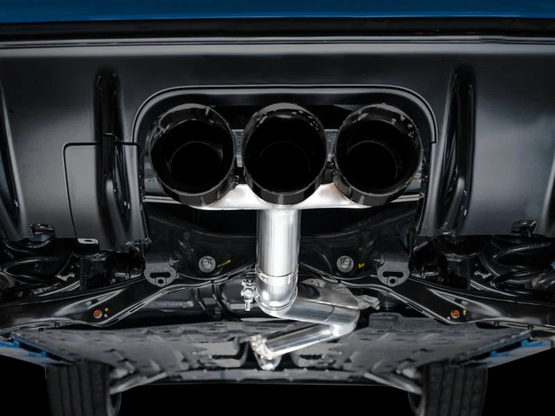 AWE Tuning 2023 Honda Civic Type R FL5 Track Edition Exhaust w/ Triple Diamond Black Tips - Additional View 8
