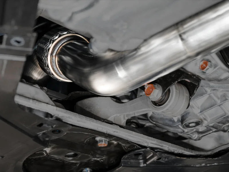 AWE Tuning 2023 Honda Civic Type R FL5 Track Edition Exhaust w/ Triple Diamond Black Tips - Additional View 12