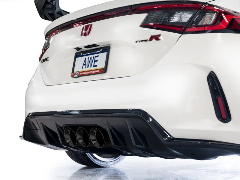 AWE Tuning 2023 Honda Civic Type R FL5 Track Edition Exhaust w/ Triple Diamond Black Tips - Additional View 16