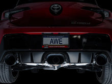 Load image into Gallery viewer, AWE Tuning 2023+ Toyota GR Corolla Touring Edition Exhaust - Diamond Black Tips - Back View