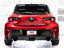 Load image into Gallery viewer, AWE Tuning 2023+ Toyota GR Corolla Touring Edition Exhaust - Diamond Black Tips - Installation View