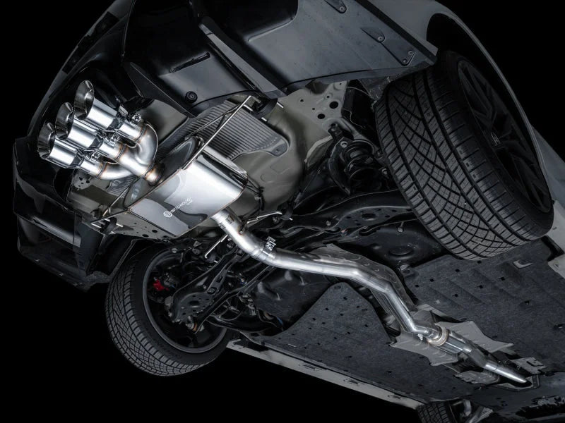 AWE Tuning 2024 Acura Integra Type S DE5 FWD Touring Edition Exhaust w/ Triple Chrome Silver Tips - Additional View 11