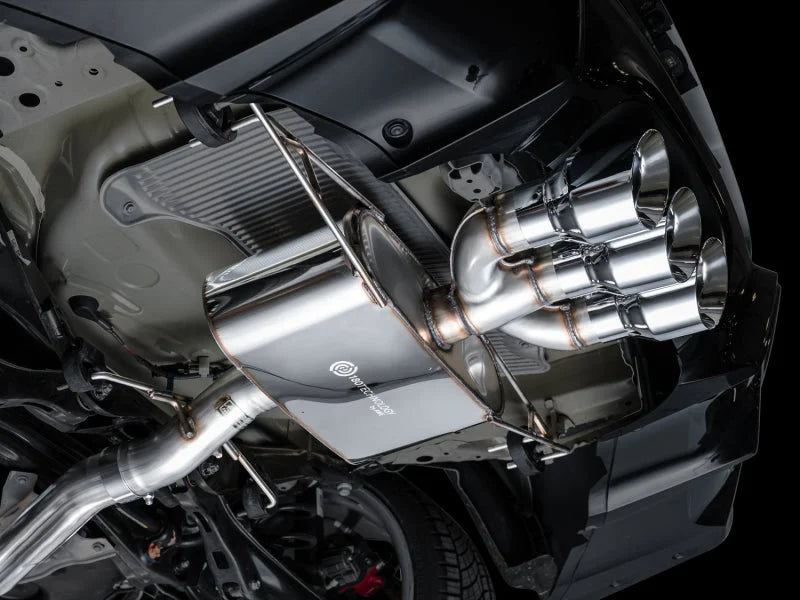 AWE Tuning 2024 Acura Integra Type S DE5 FWD Touring Edition Exhaust w/ Triple Chrome Silver Tips - Additional View 15