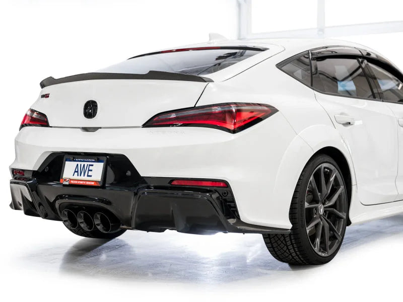 AWE Tuning 2024 Acura Integra Type S DE5 FWD Touring Edition Exhaust w/ Triple Diamond Black Tips - Additional View 7