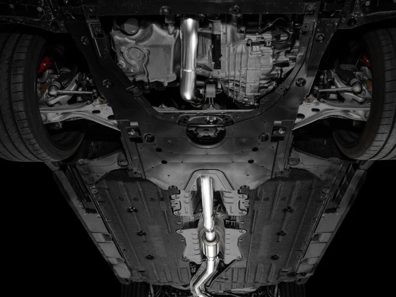 AWE Tuning 2024 Acura Integra Type S DE5 FWD Track Edition Exhaust w/ Triple Chrome Silver Tips - Additional View 9